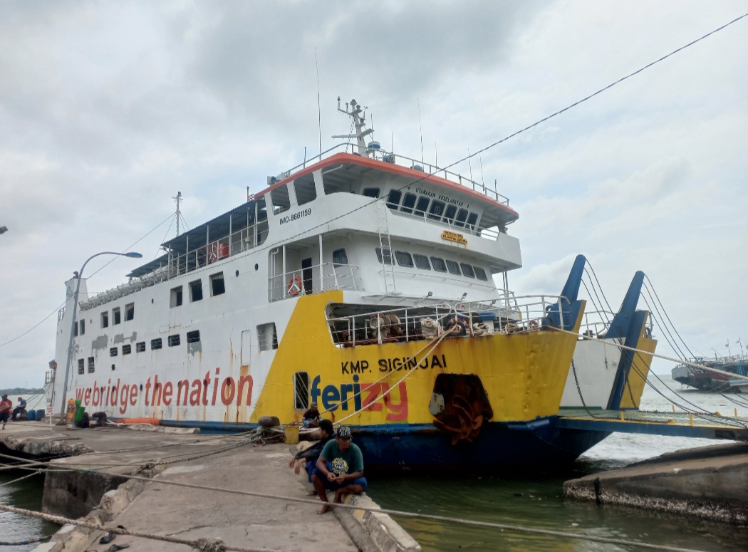 OFF: KMP Siginjai tidak melakukan pelayaran hingga Jumat (16/1).