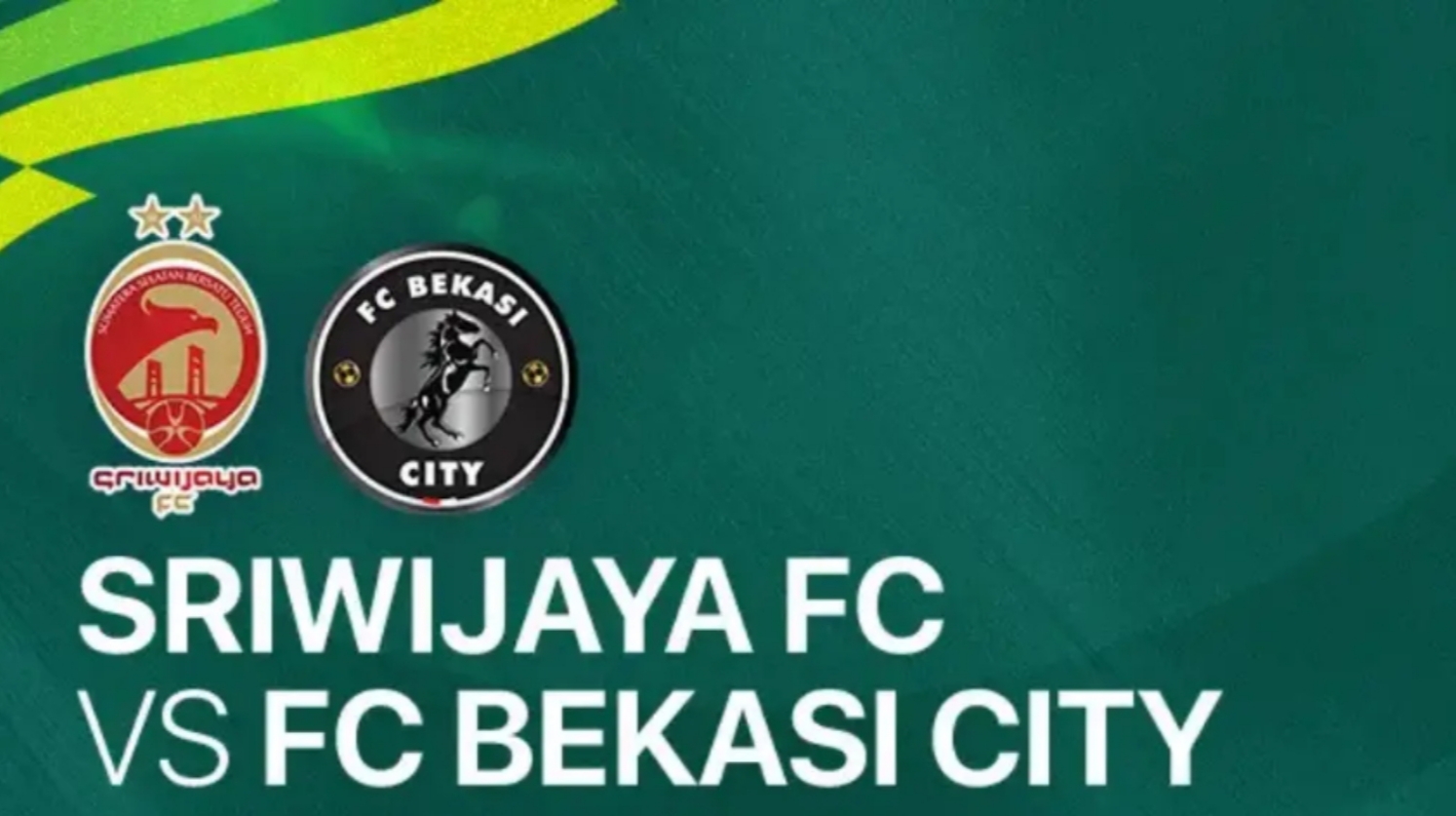Sriwijaya FC vs Bekasi city