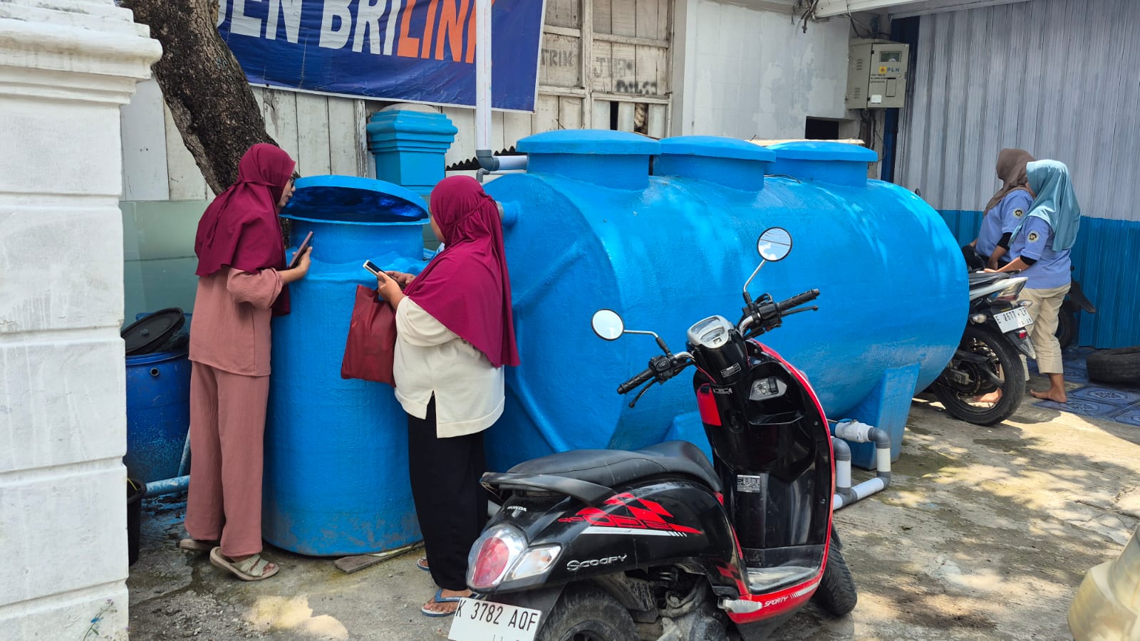 BANGUNAN: IPAL SPPG Karangharjo Kecamatan Pulokulon yang akan diperbaiki.