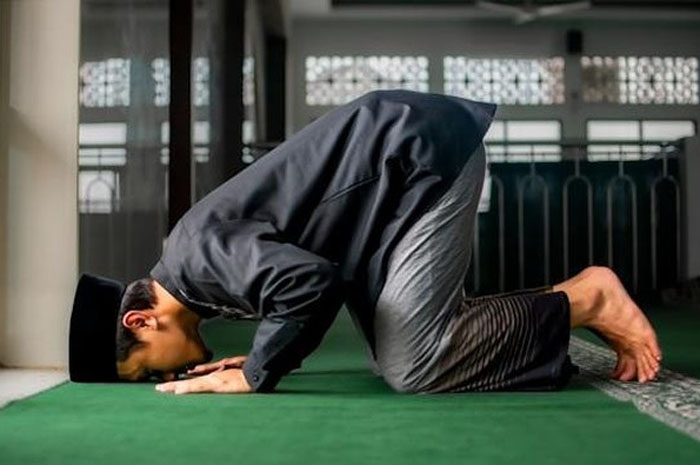 Ilustrasi sujud&nbsp;