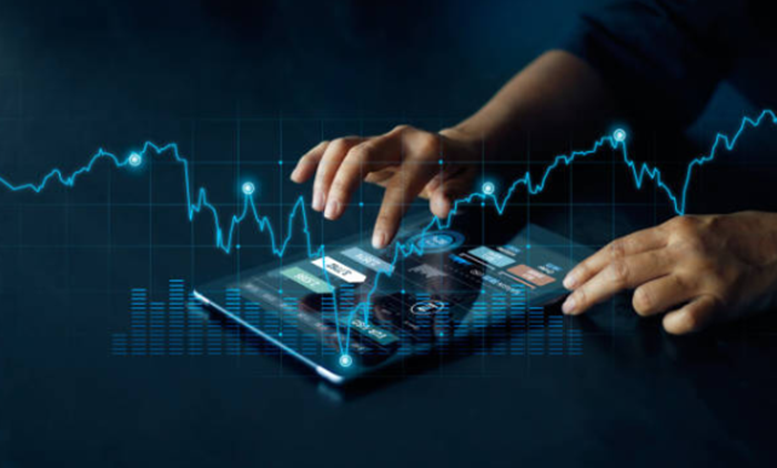 Ilustrasi trading saham