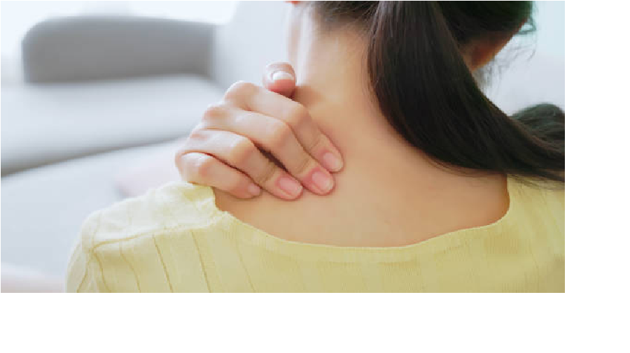 ilustrasi sakit leher