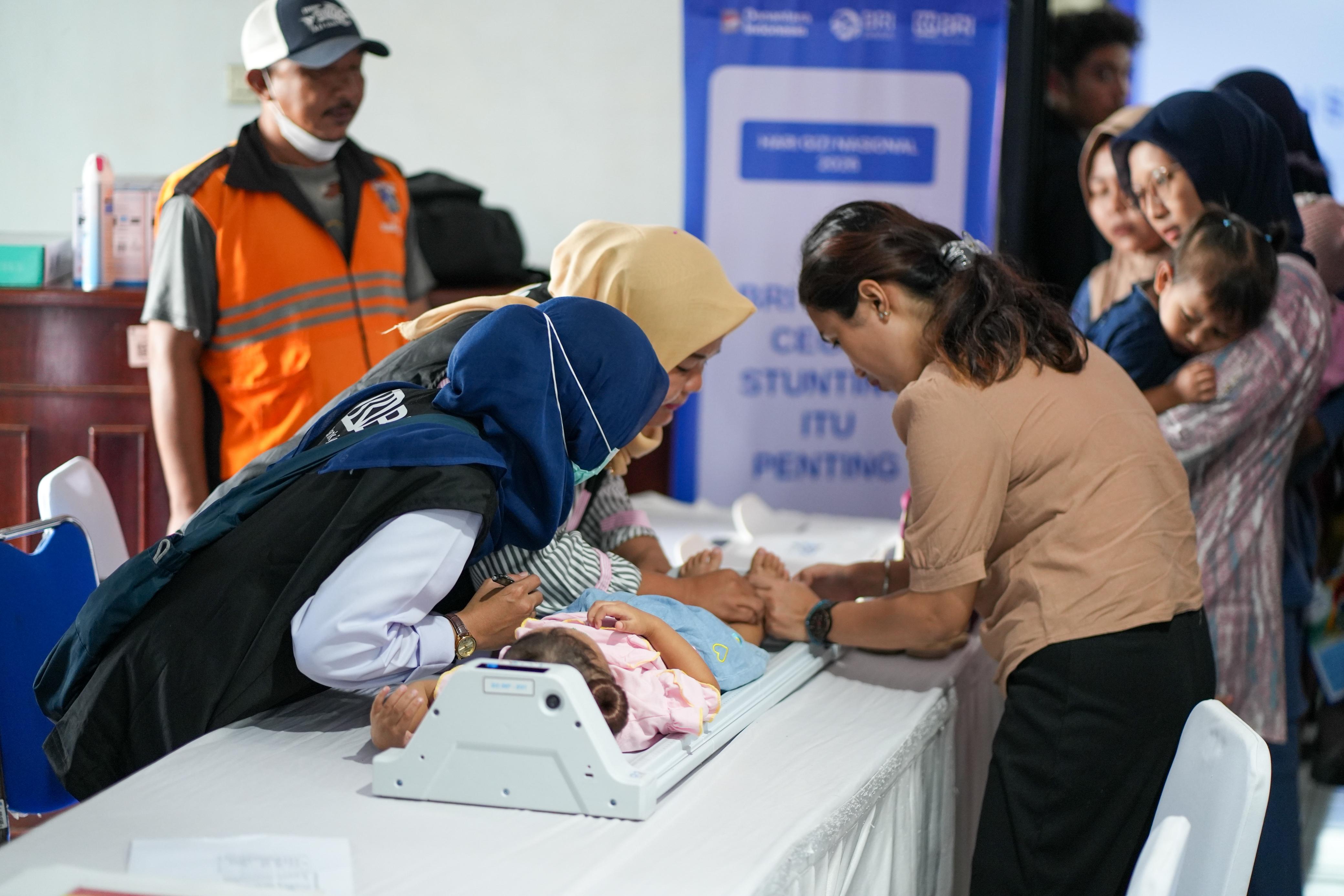 Ilustrasi BRI peduli dalam program cegah stunting