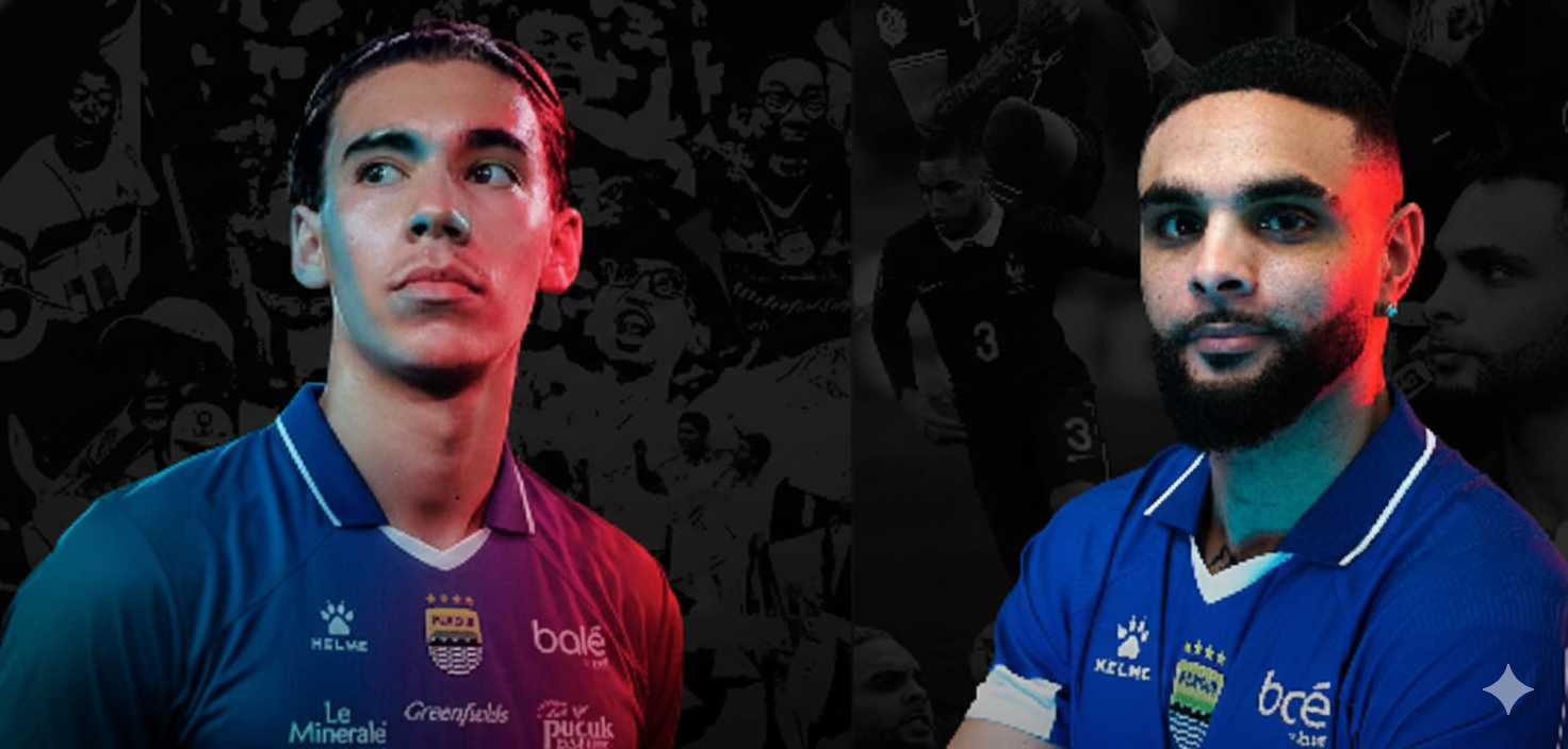 Kurzawa dan&nbsp;Dion Markx , Dua Bek, Dua Misi: Persib Tarik Pengalaman Eropa dan Masa Depan Timnas Sekaligus