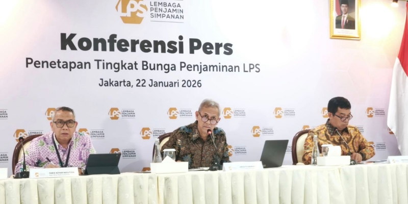Konferensi Pers Penetapan Tingkat Bunga Penjaminan LPS (Foto: RMOL/Alifia)