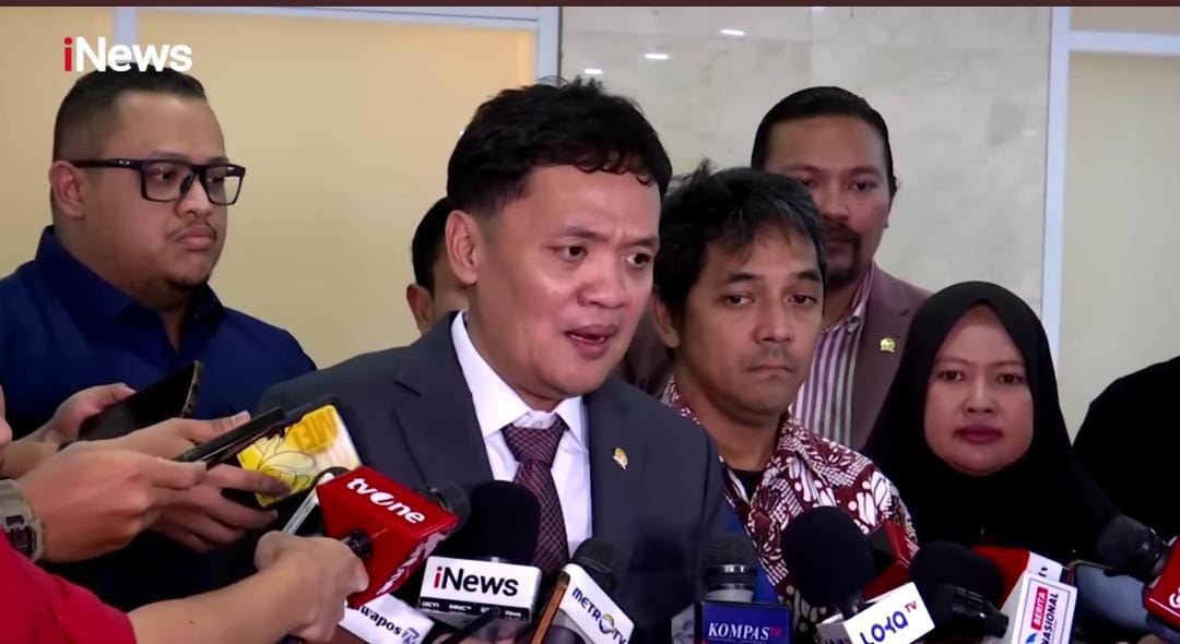 Habiburokhman, Ketua Komisi III DPR RI meminta untuk menghentikan kasus hukum Hogi Minaya. (Foto: INewsTV)