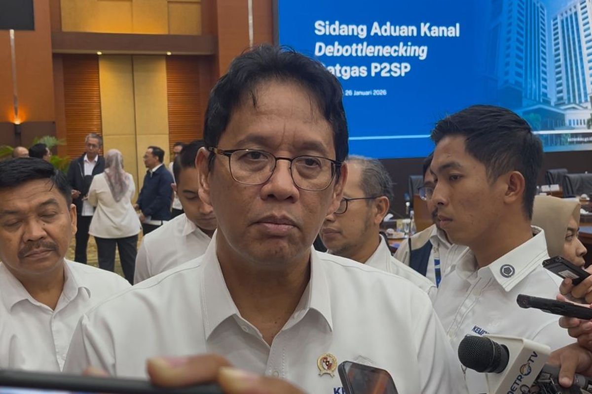 Purbaya Yudhi Sadewa memberi tanggapan terkait perdebatan mengenai kontribusi Dewan Perdamaian. (Foto: Kompas.com)