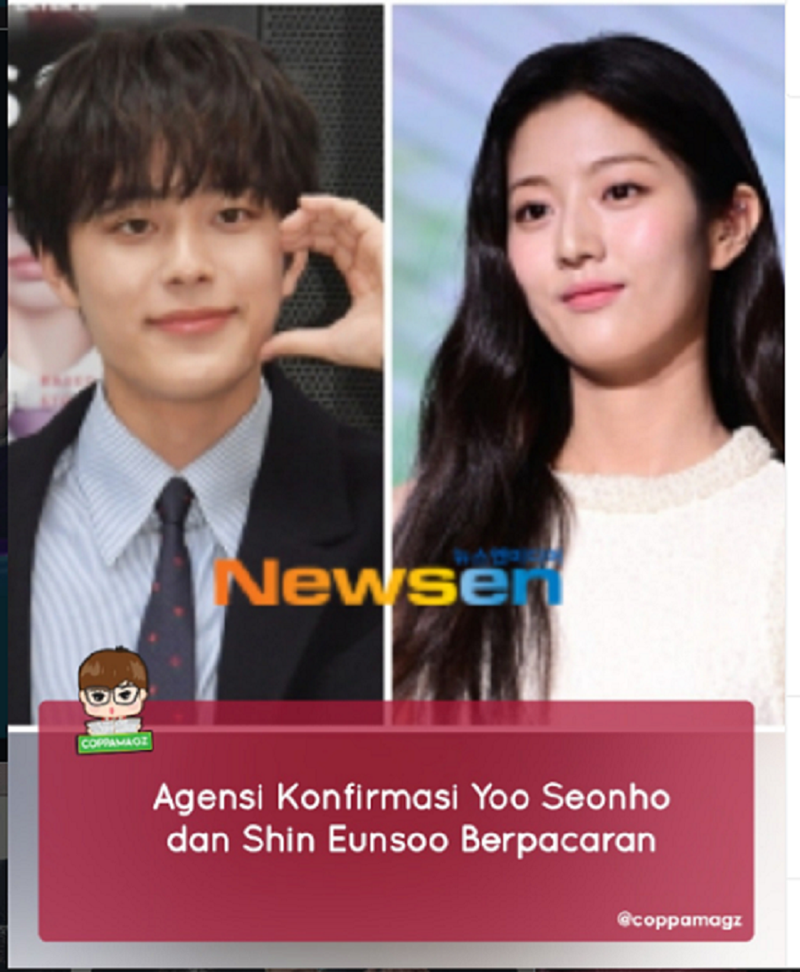 Agensi konfirmasi Yoo Seonho dan Shin Eunsoo bepacaran (instagram:@coppamagz)