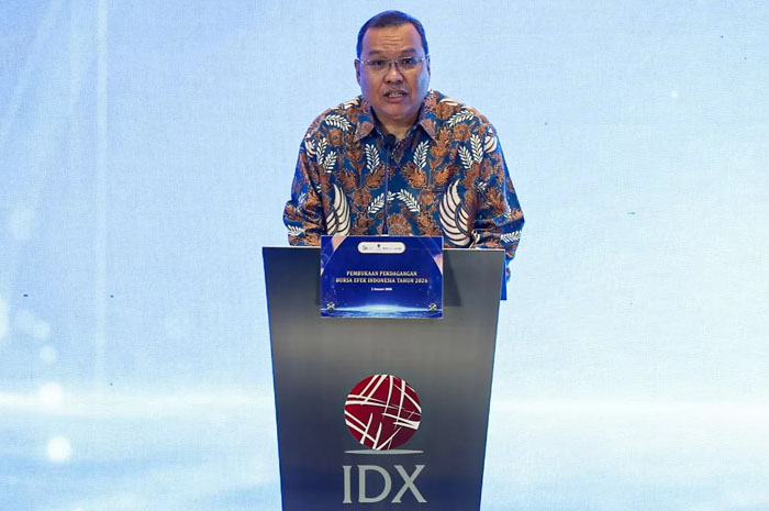 Direktur Utama Bursa Efek Indonesia (BEI) Iman Rachman.