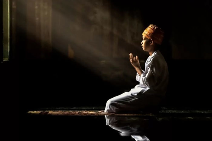 Ilustrasi shalat.