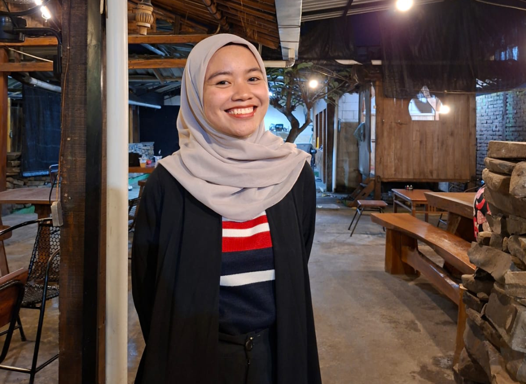 Salma Putri Harapan. (ANDIKA TRISNA SAPUTRA/RADAR KUDUS)