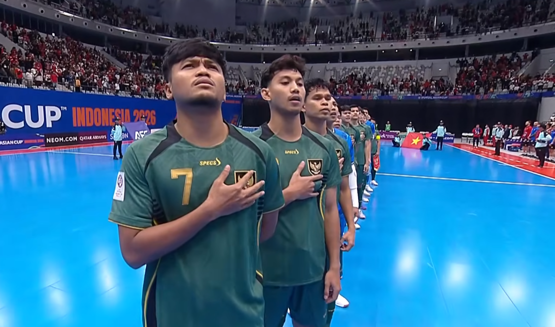Timnas Futsal Indonesia bersiap menghadapi vietnam pada perempatfinal AFC Futsal Asian Cup 2026