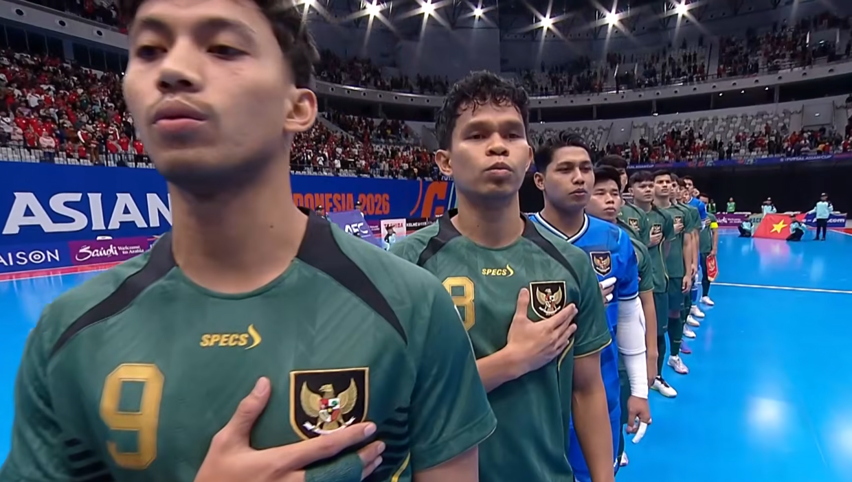 Timnas Futsal Indonesia bersiap menghadapi vietnam pada perempatfinal AFC Futsal Asian Cup 2026
