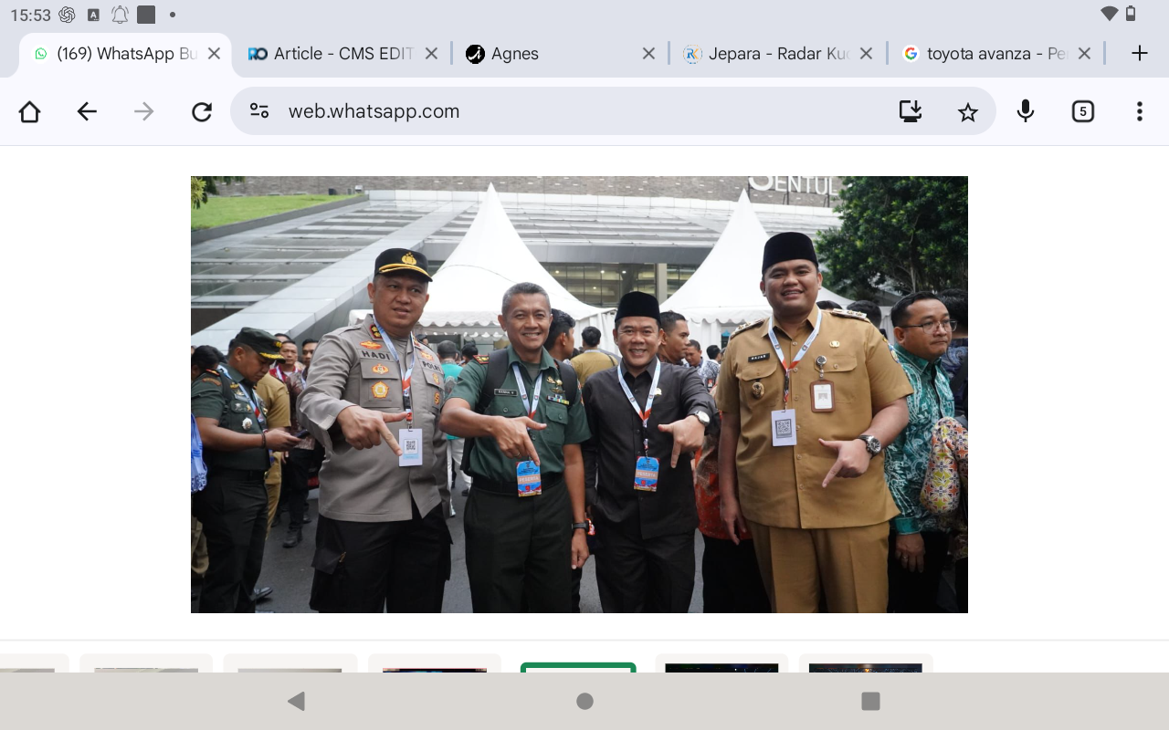 SINERGI: Jajaran Forkopimda Jepara menghadiri Rakornas 2026 di Bogor.