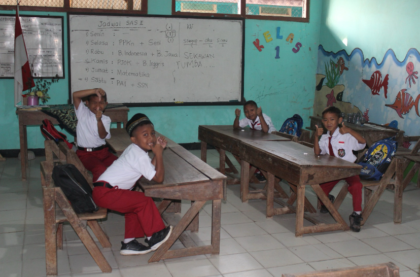 SEPI: Kondisi kelas I di SDN 1 Patalan yang tahun 2024 hanya menerima empat murid baru
