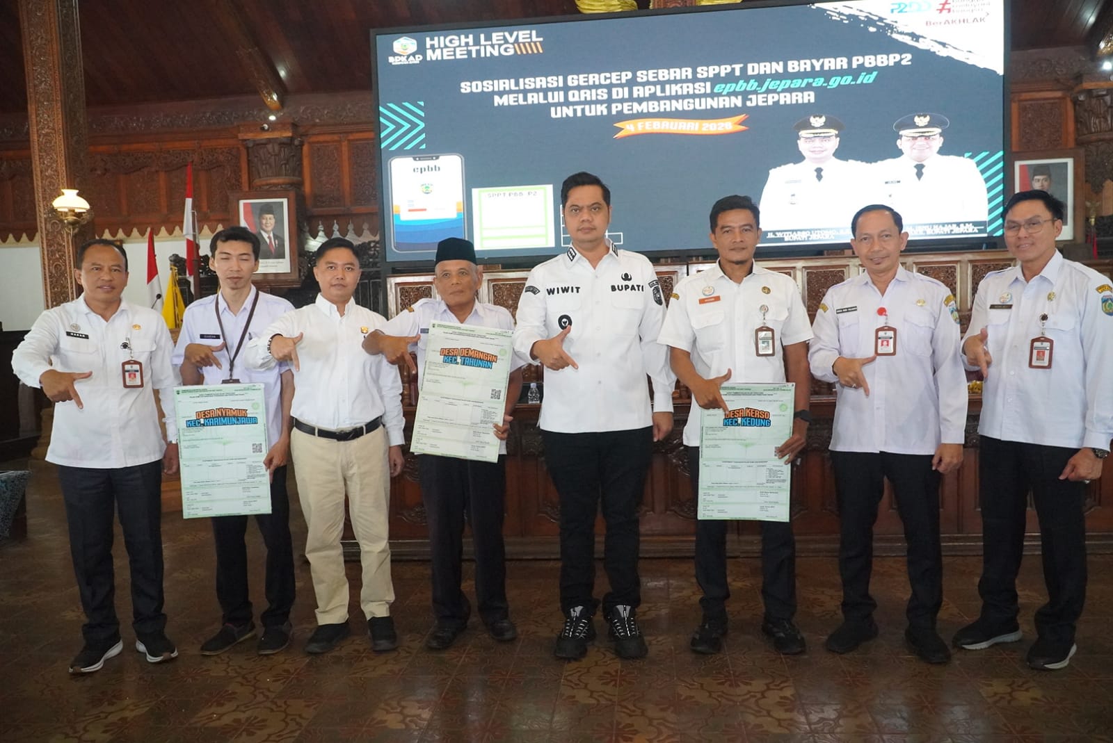 MULUS: Sosialisasi Gercep bayar pajak cukup scan QRIS di Jepara.