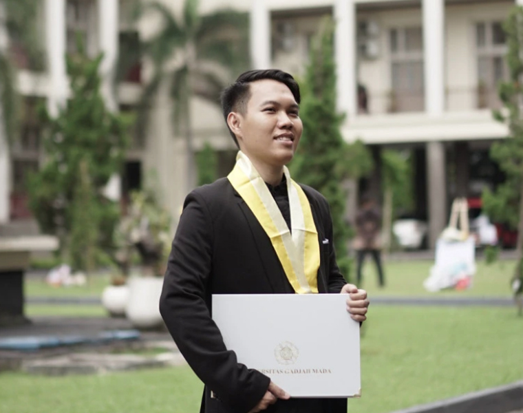 Ahmad Dzakwan Afif Annizar. Foto: UGM