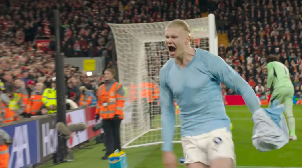 Haaland selebrasi gol