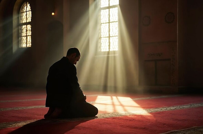 Ilustrasi shalat.