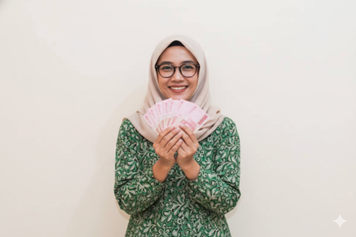 Ilustrasi guru madrasah mendapat insentif uang tambahan