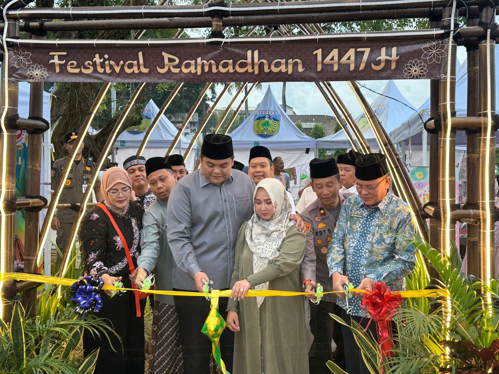 BERKAH: Pembukaan Festival Ramadan 2026 oleh Wakil Bupati Jepara Gus Hajar dan Forkopimda.