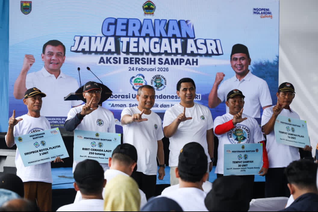 Gerakan ASRI ( Aksi Bersih Sampah) yang diinisiasi pemprov Jateng