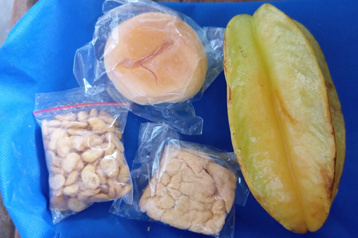 DISOROT: MBG menu kering menjadi sorotan karena minimalis. 