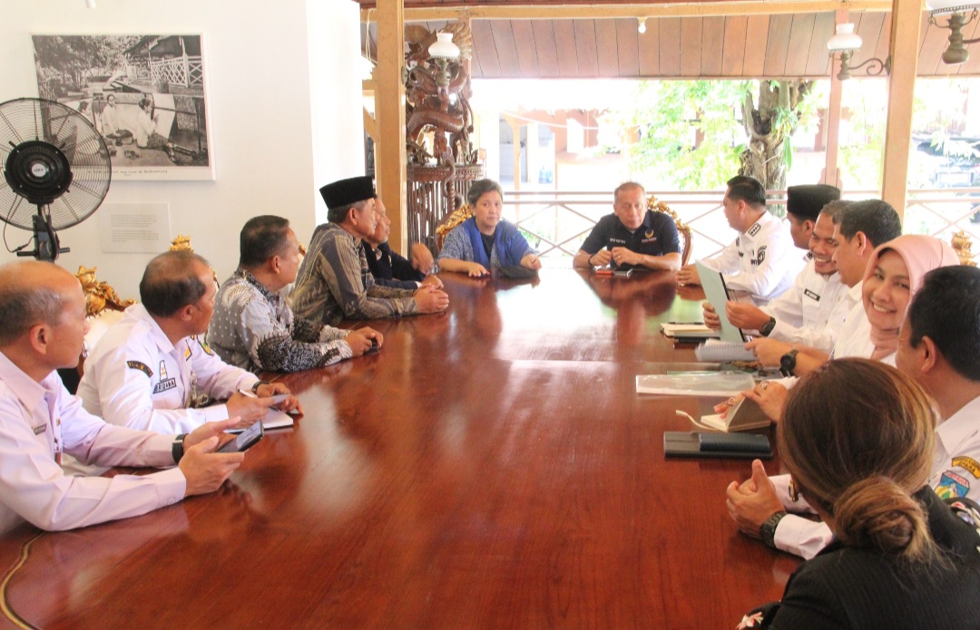 SINERGIS: Rapat arah pembangunan Museum Kartini antar pemerintah lintas sektor.
