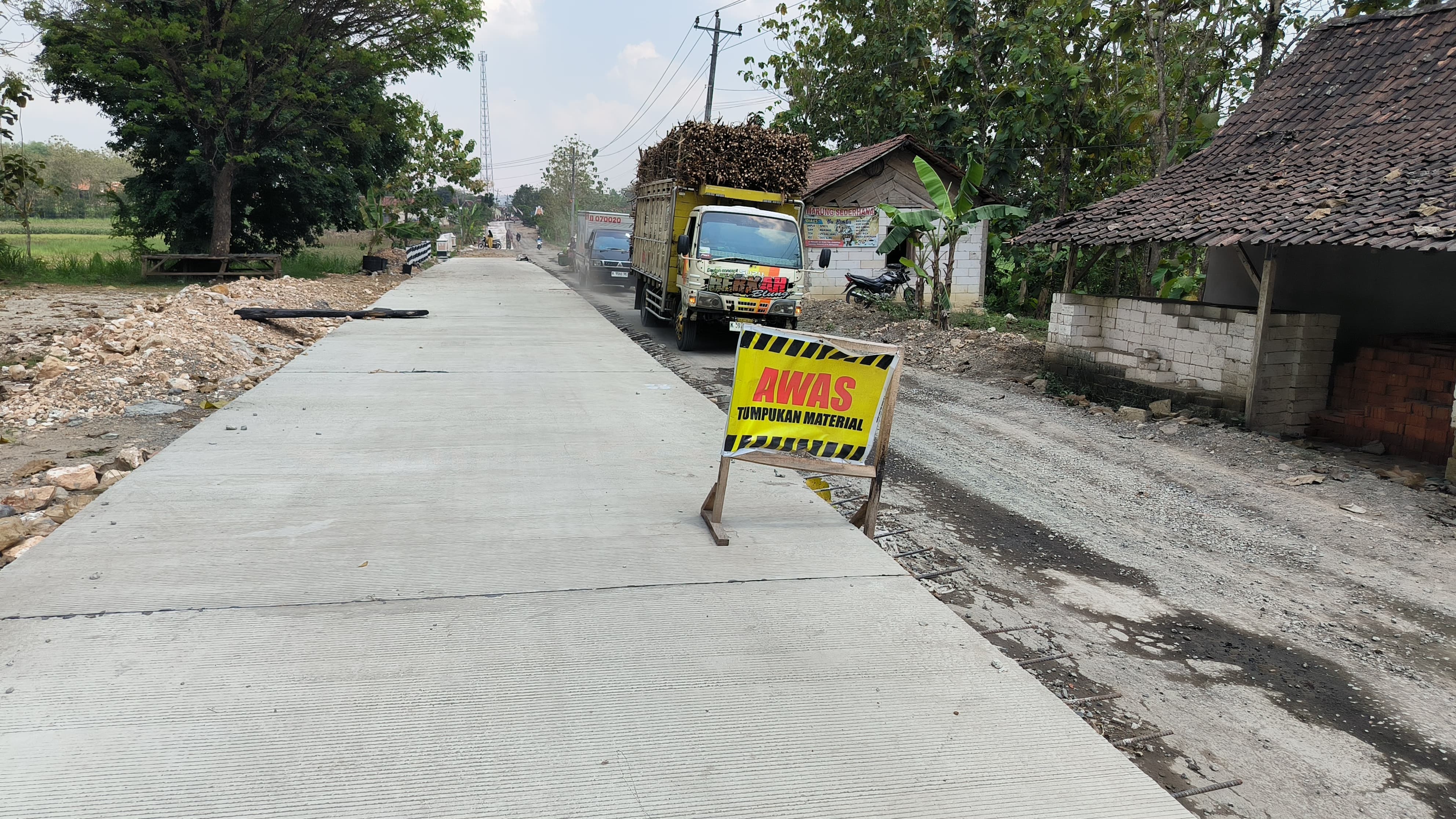 PEDULI: Salah satu ruas jalan Provinsi di Kabupaten Blora yang dibangun pada 2025 lalu. 