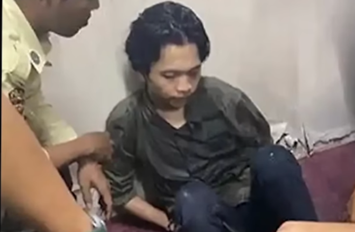 Pelaku pembacokan kepada mahasiswi UIN Suska Riau yang diamankan 
