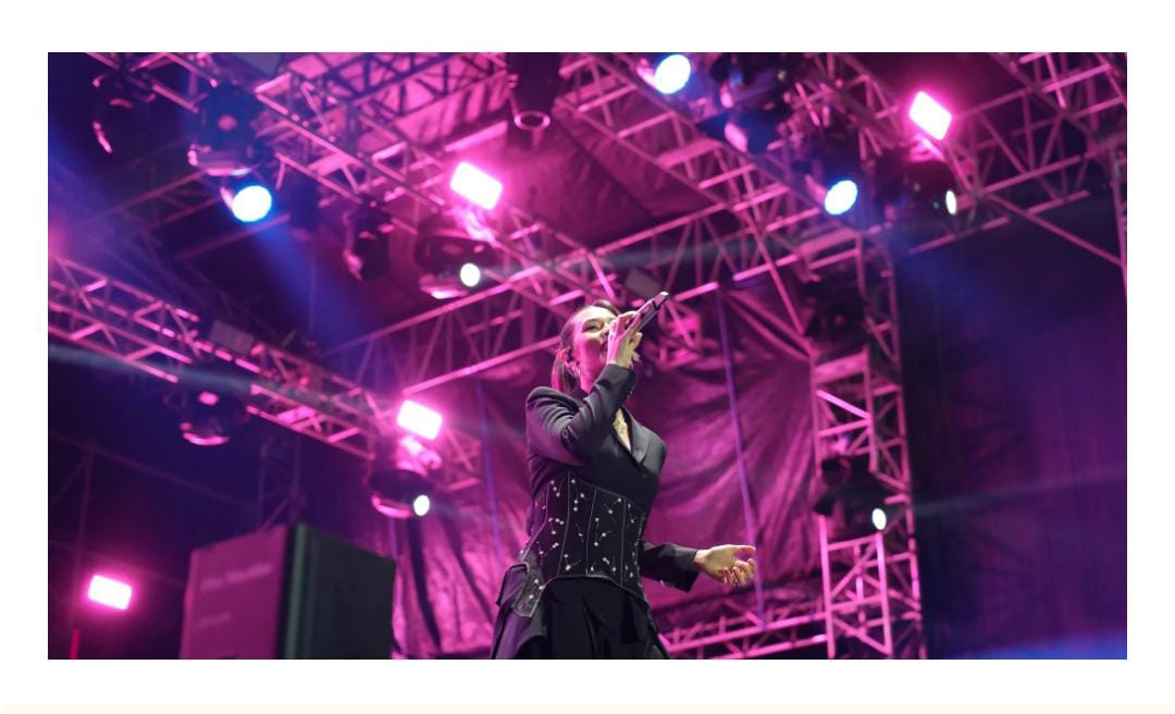Raisa di KLBB Festival (Foto: Kapanlagi.com)