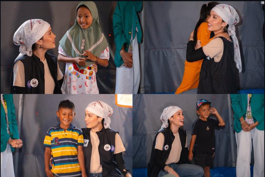 Potret Cinta Laura saat mengunjungi Aceh (Foto: instagram @claurakiehl)