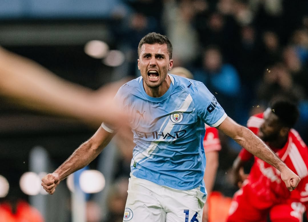 Rodri pemain Manchester City 