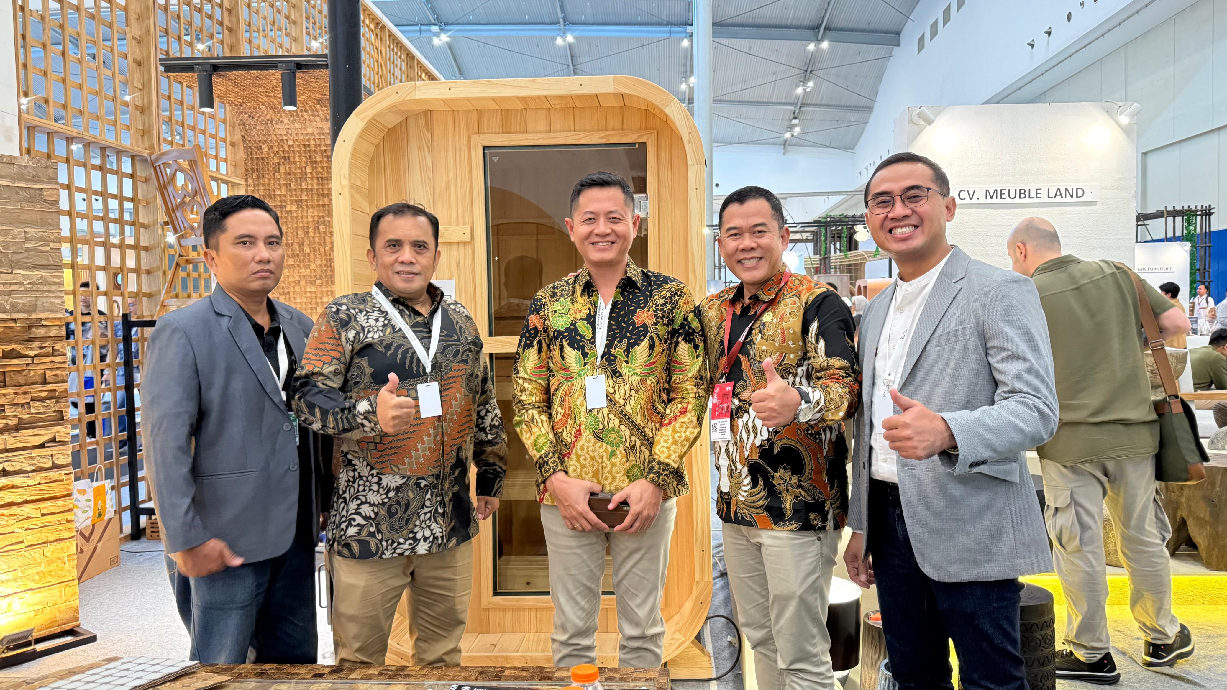 KEREN: Stan Jepara pada IFEX 2026 membuka peluang memperbesar pasar global. 