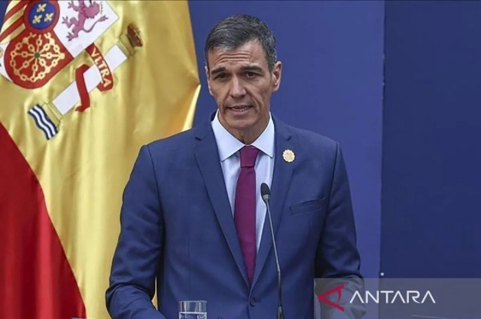 Perdana Menteri Spanyol Pedro Sanchez. 