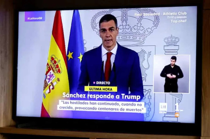 Perdana Menteri Spanyol,&nbsp;Pedro S&aacute;nchez  