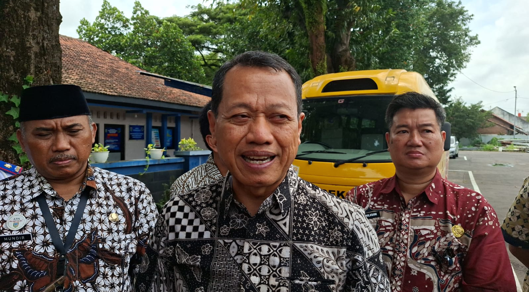 Bupati Kudus Sam'ani Intakoris. (ANDIKA TRISNA SAPUTRA/RADAR KUDUS)
