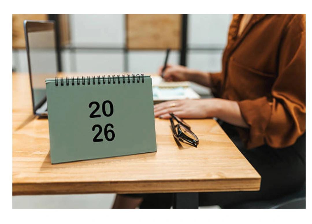 Ilustrasi kalender 2026 (Foto: istock)