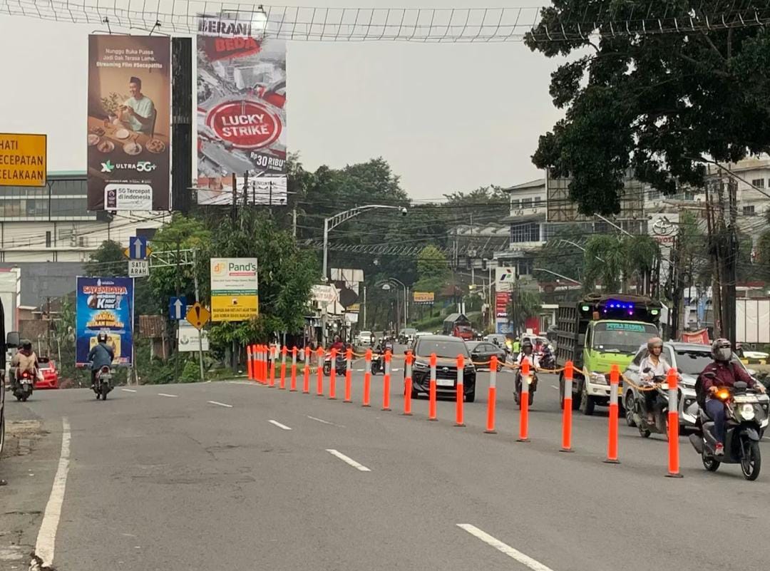 Jalan Gombel Semarang (Foto: KHAFIFAH ARINI PUTRI/JAWA POS RADAR SEMARANG