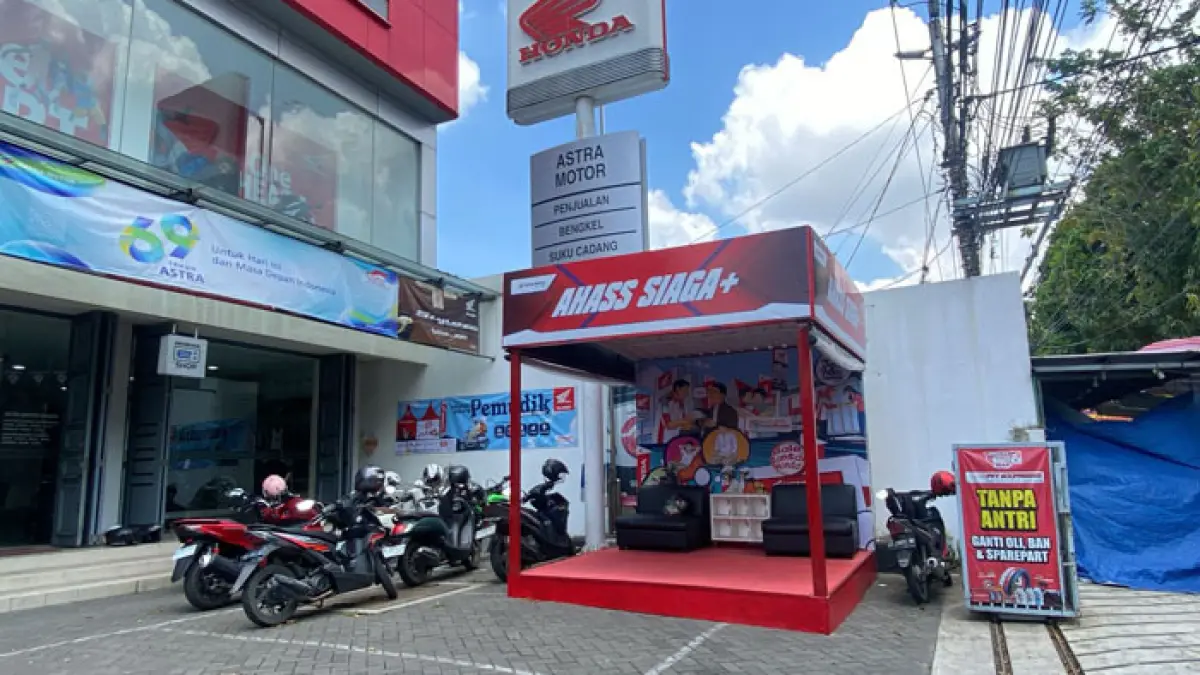 Pos AHASS Siaga Plus Astra Motor Sragen telah siap dan akan dibuka pada tanggal 19 - 28 Maret 2026.