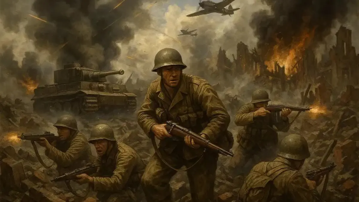 Ilustrasi perang. (AI GENERATED/CHATGPT