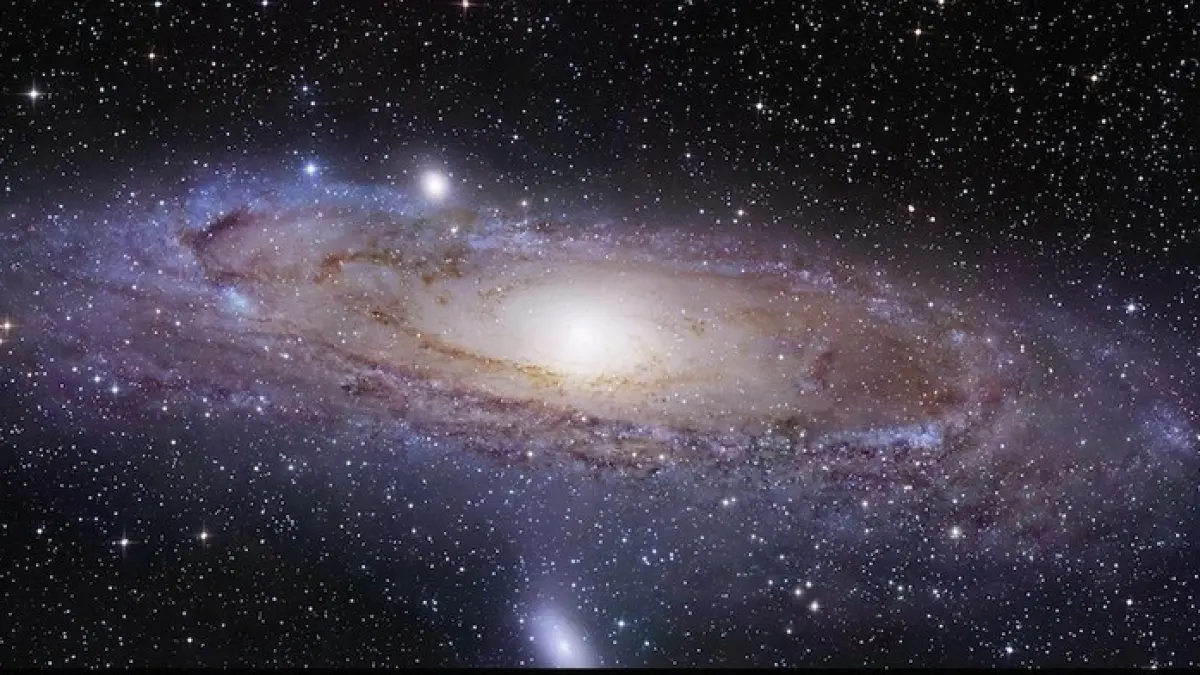 Ilustrasi galaksi andromeda (Foto: NASA)