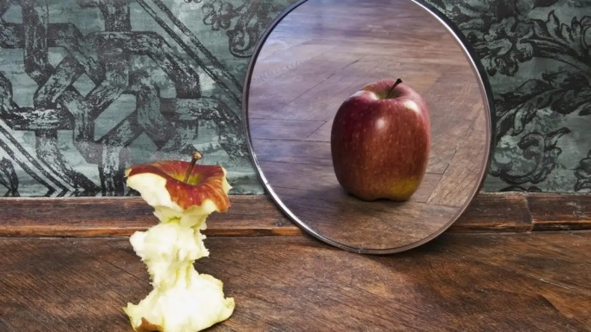 ilustrasi bercermin.&nbsp;(Foto: Thinkstock)