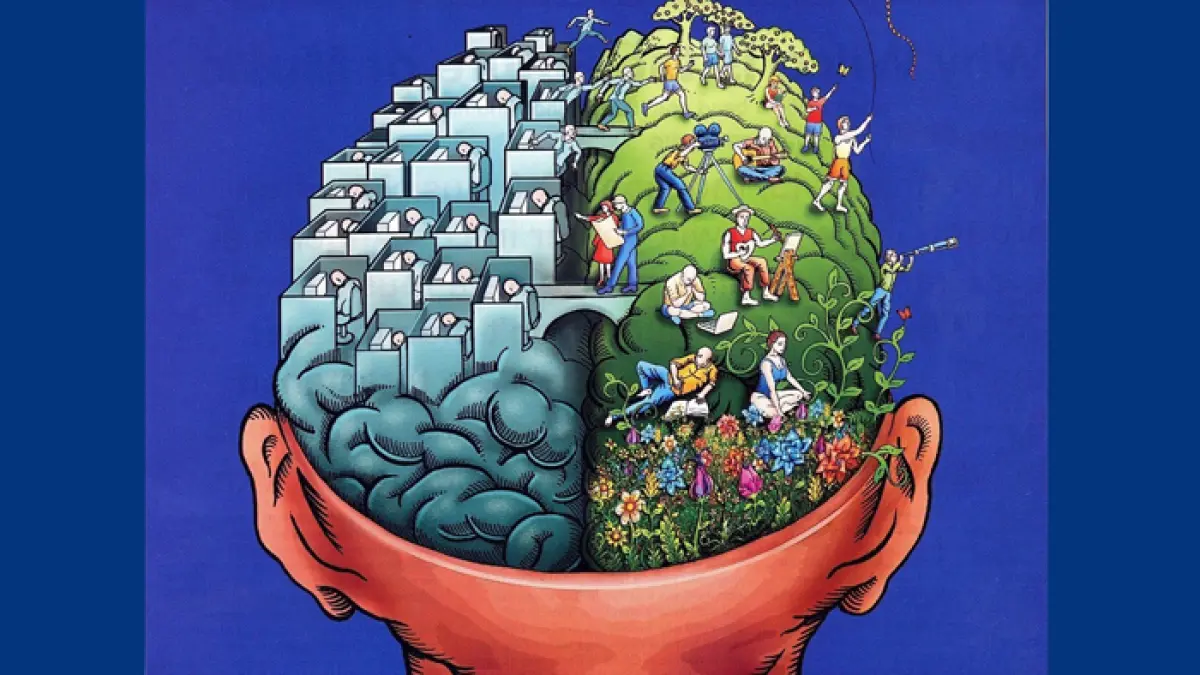 Ilustrasi akal manusia (transisi. org)