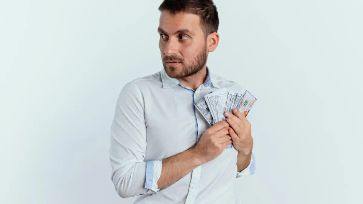 Ilustrasi pria kikir (freepik)