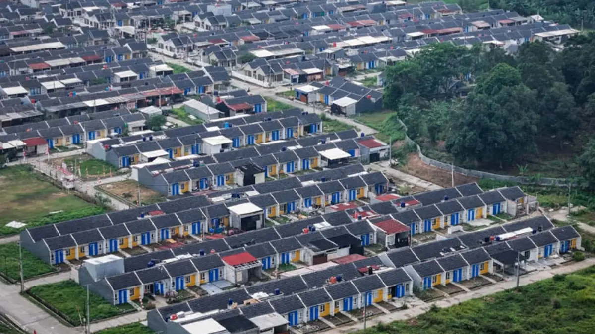 Ilustrasi program perumahan nasional (Dok: Antara/Antara Foto)