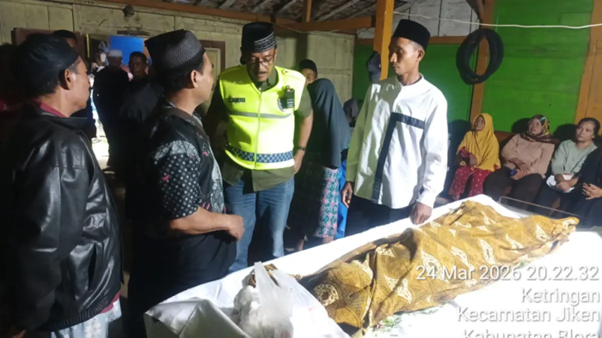 Korban tewas akibat bermain petasan di Dukuh Ngapus, Desa Ketringan, Kecamatan Jiken. (POLRES BLORA UNTUK RADAR KUDUS)