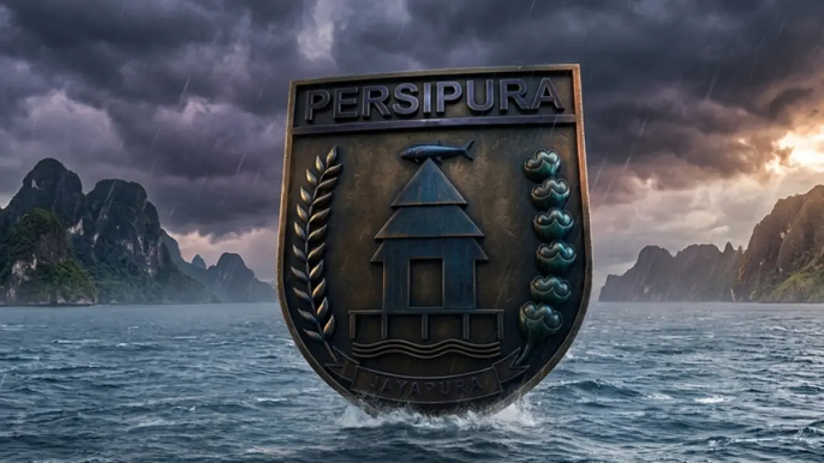 Logo Persipura 3 Dimensi