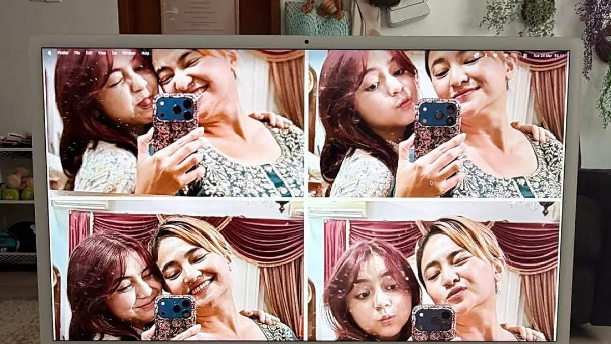 Marshanda dengan Sienna (Foto: instagram @marshanda99)