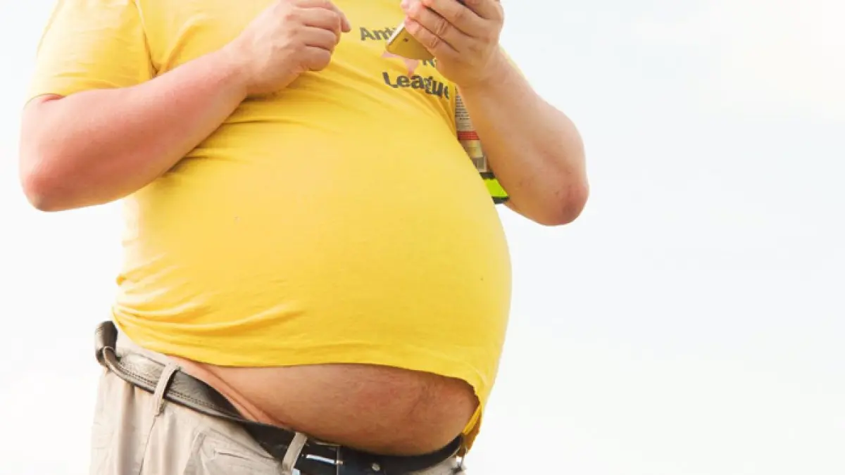 Ilustrasi perut buncit (Unsplash)